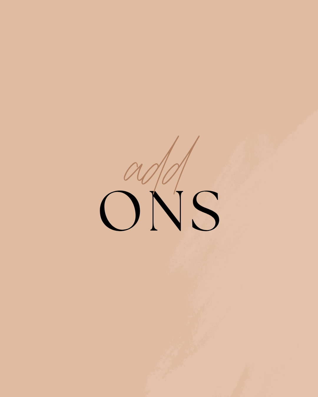 Add Ons