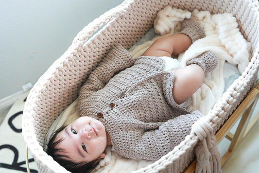 Snuggleloom Cardigan & Booties Gift Set