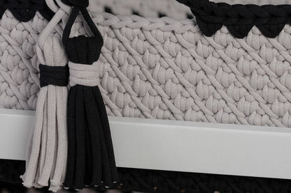 *SHIP READY* Baby Moses Basket in Our Cascade Stitch