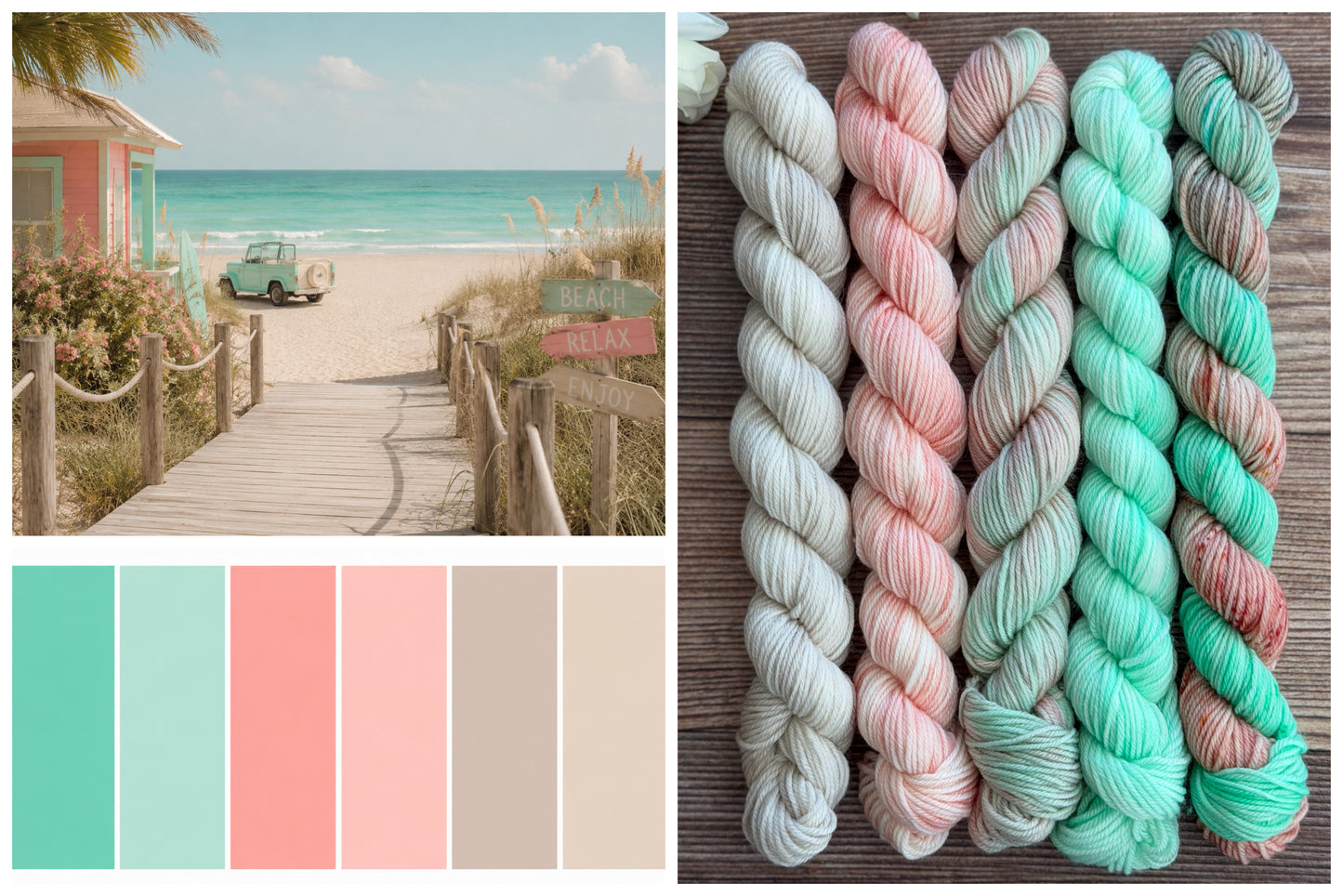 Saltwater Boardwalk Petite Luxe Set