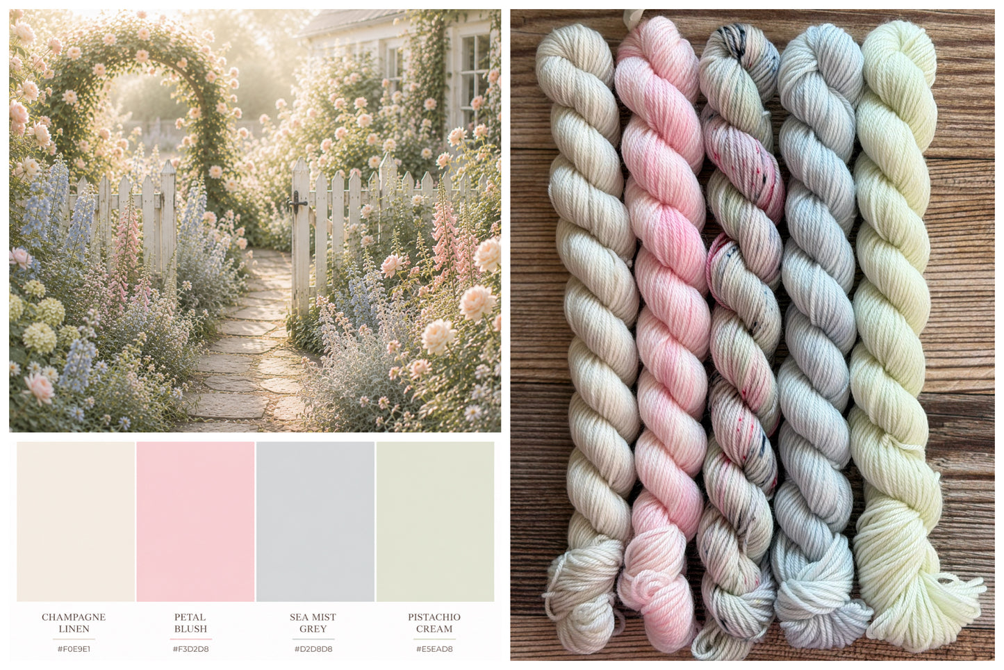 Porcelain Petals Petite Luxe Set